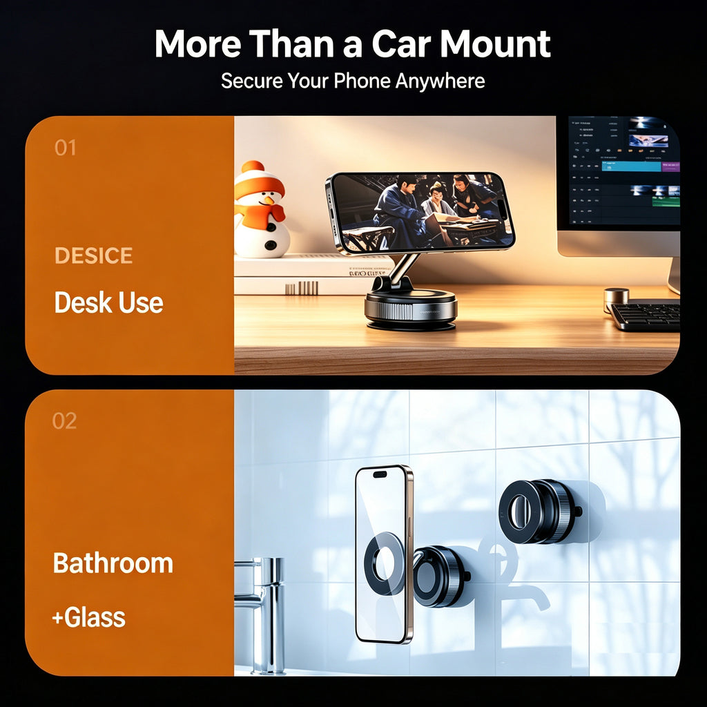 MagGrip Pro Magnetic Suction Phone Mount