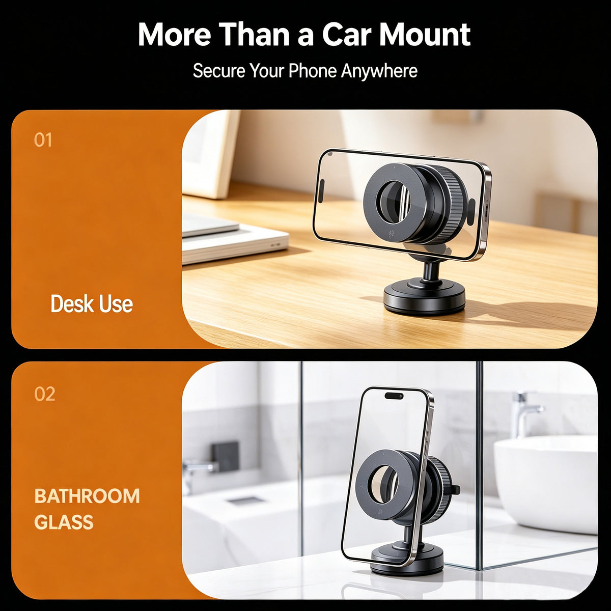 MagGrip Pro Magnetic Suction Phone Mount
